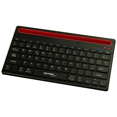 Teclado Inalambrico Netmak KB650 RF 2.4Ghz + Bluet