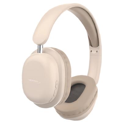 Auriculares BT Netmak Live Beige