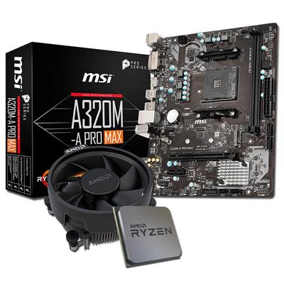 Combo AMD Ryzen 3 3200 + Motheroard MSI A320 AM4